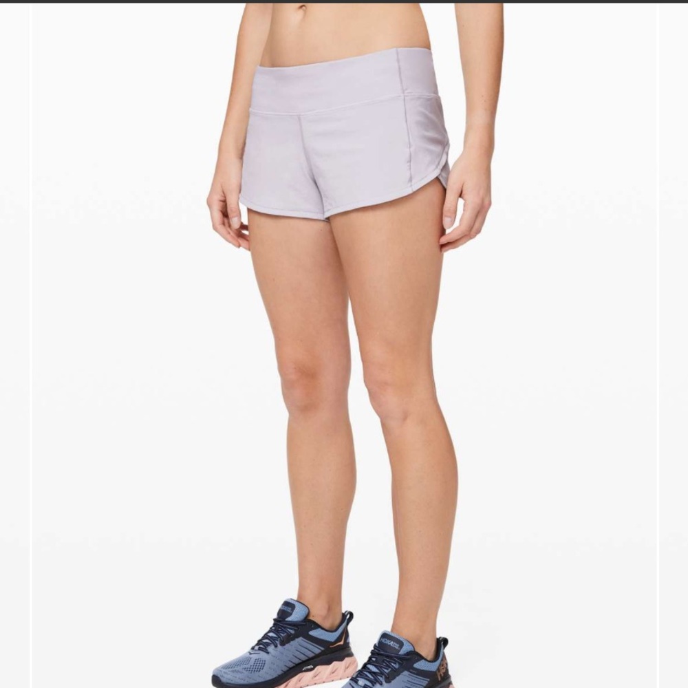 Lululemon Speed Up High Rise Shorts, Sz 6 Regular